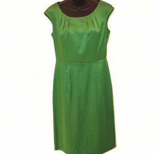 AGB Shamrock Duchess Stretch Satin Cocktail Dress- Sz. 6